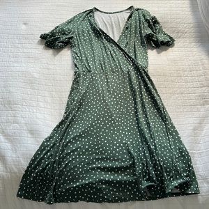 Elisse Knit Surplice Dress